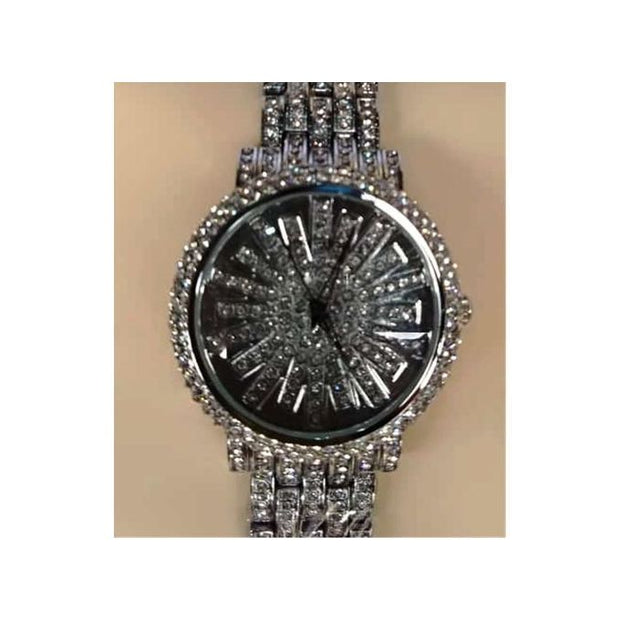 LOOKWORLD Luxury Unisex Diamond Stone Watch